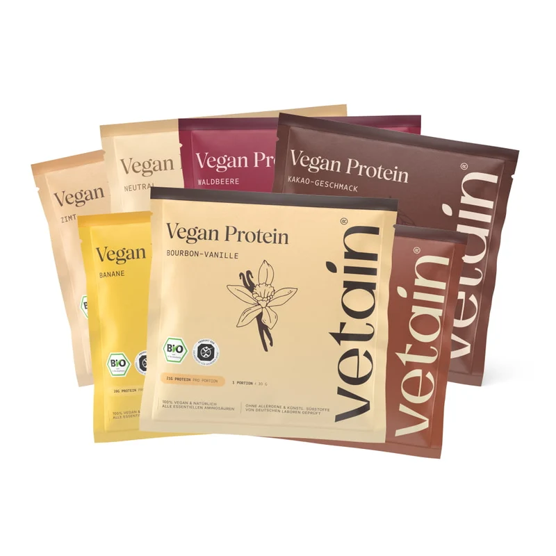 Gratis Vegan Protein Probierpaket (7x30g)