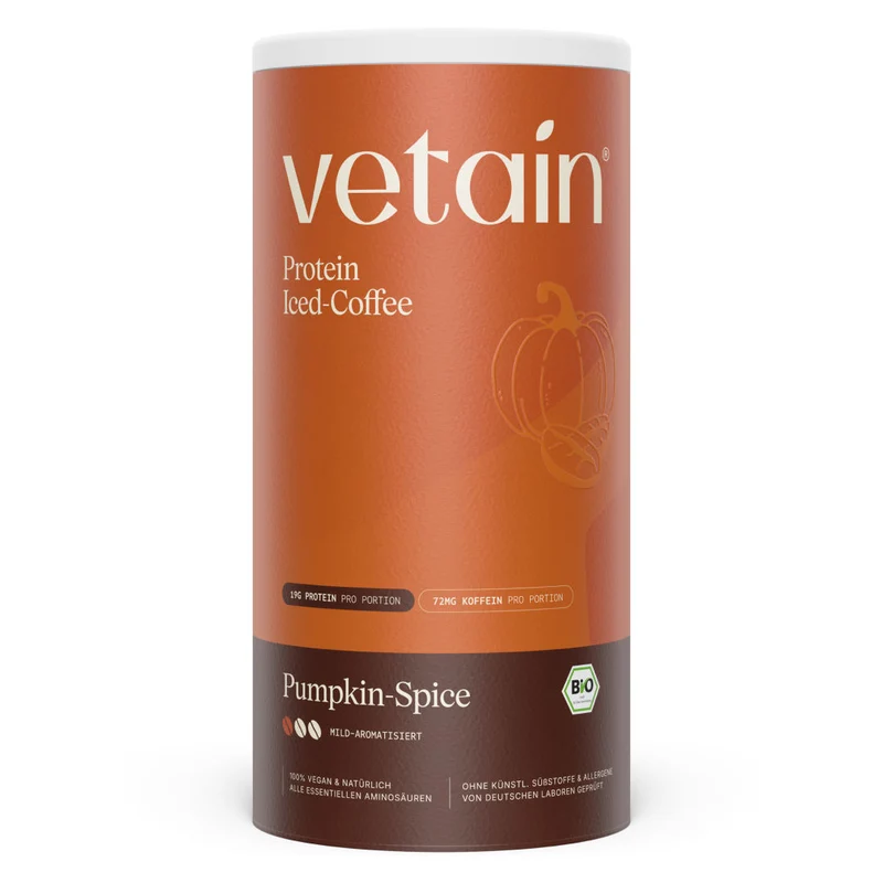Vegan Protein Iced-Coffee Pumpkin Spice (540g/BIO)