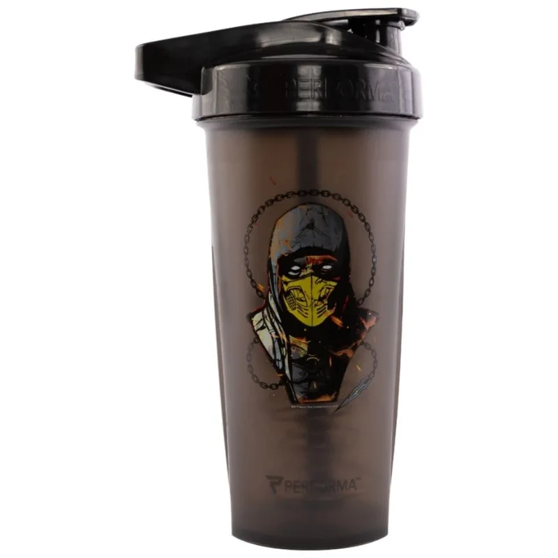 Mortal Kombat ACTIV Shaker Cup, Scorpion & More, 28oz CLEARANCE 50% Off (Already discounted, Final Sale)