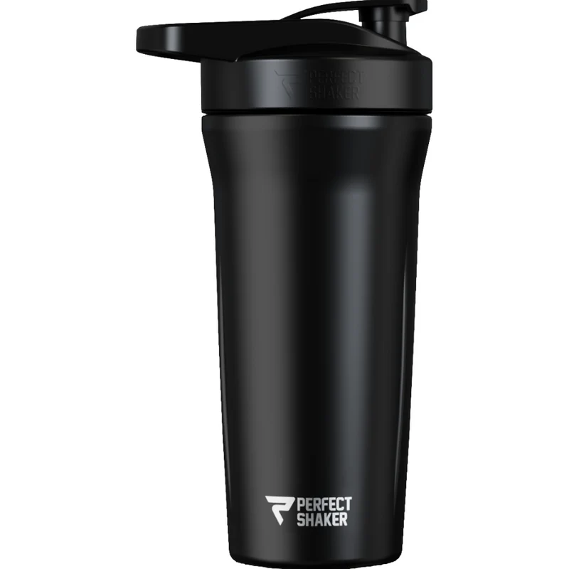 ACTIV Shaker Cup, Stainless Steel, Insulated 24hrs Cold, Leak-Free, 27oz