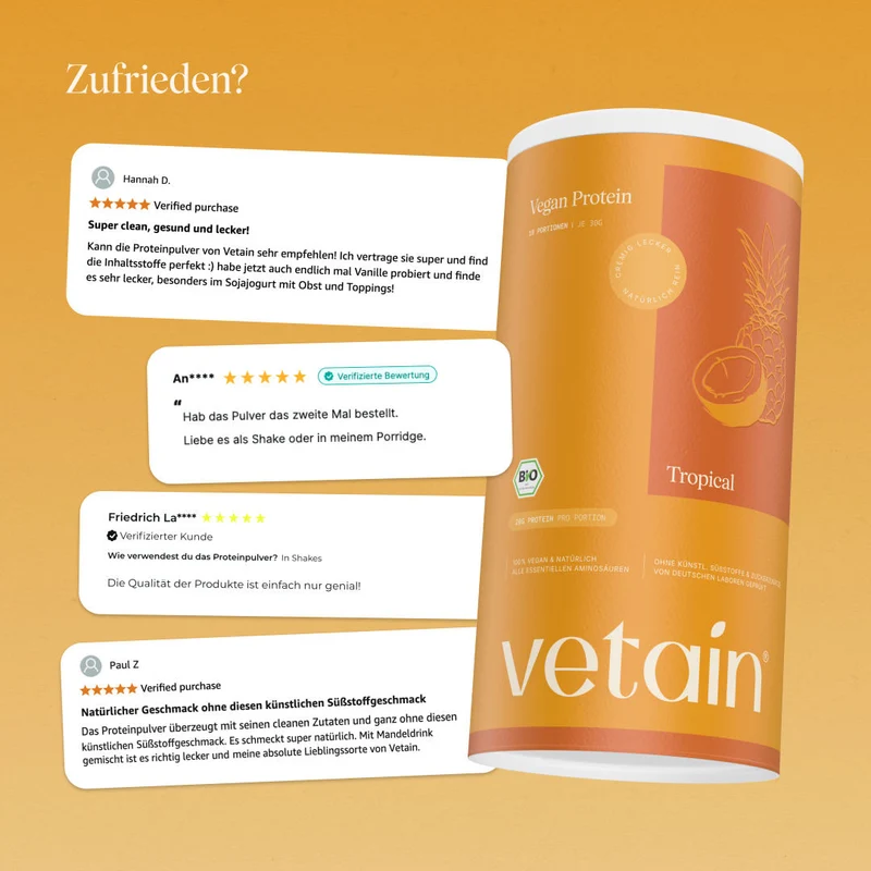 Vegan Protein Tropical (540g/BIO)