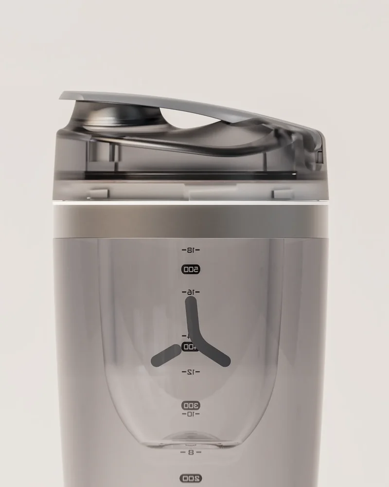 Stainless Steel Electric Shaker Bottle