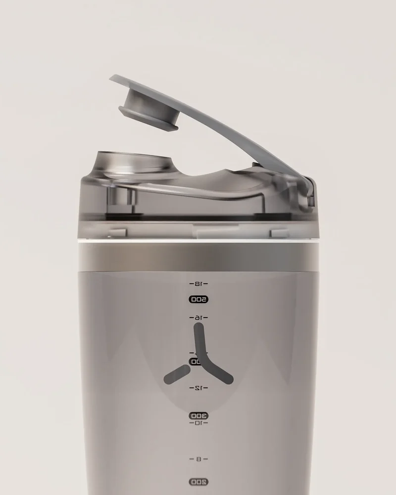 Stainless Steel Electric Shaker Bottle