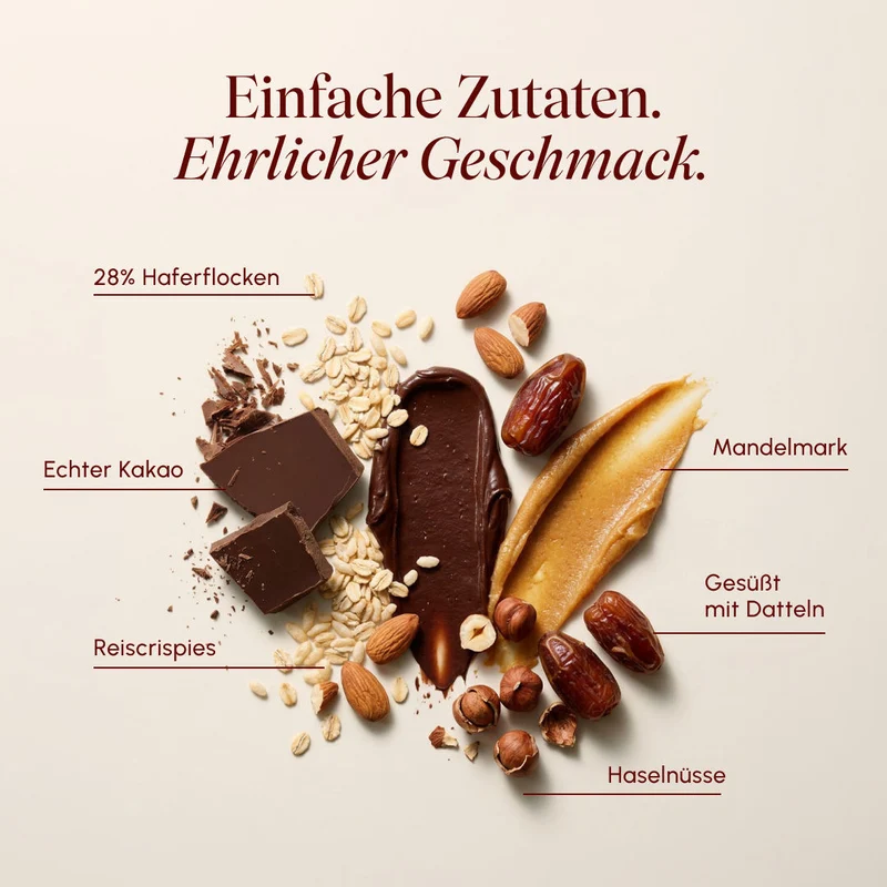 Oatbar - Schoko-Nuss (12er Pack)