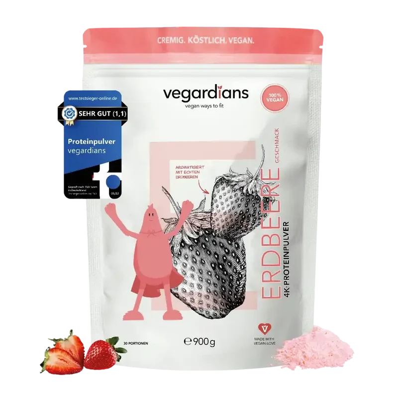Vegan Strawberry Protein