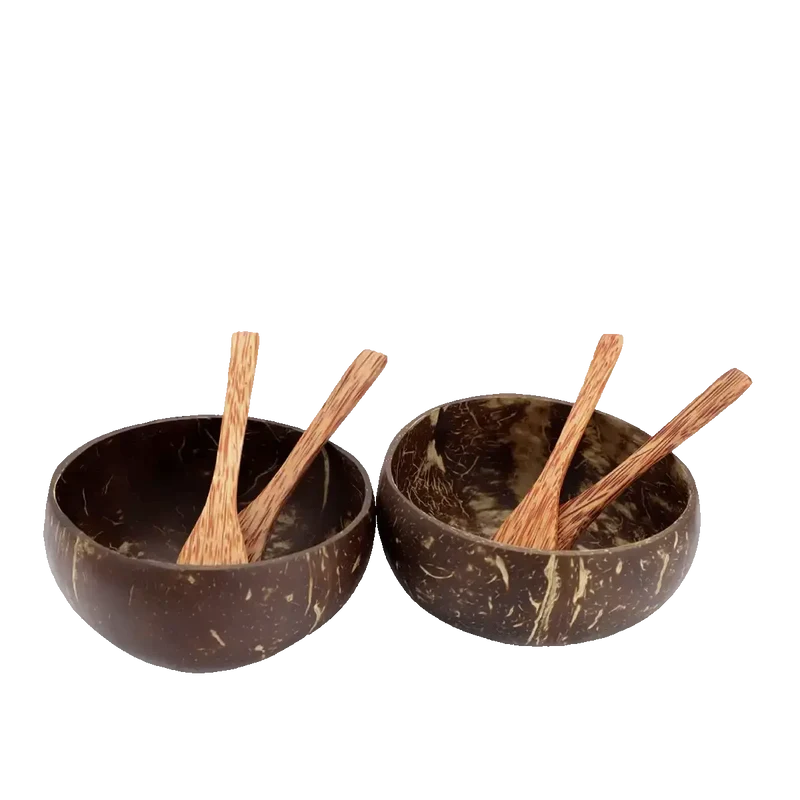Vegan coconut shells