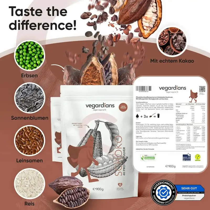 Vegan Chocolate Protein