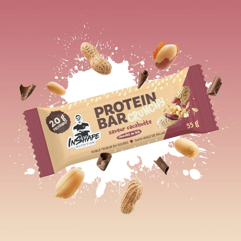 Protein Bar Crunchy 55 g
