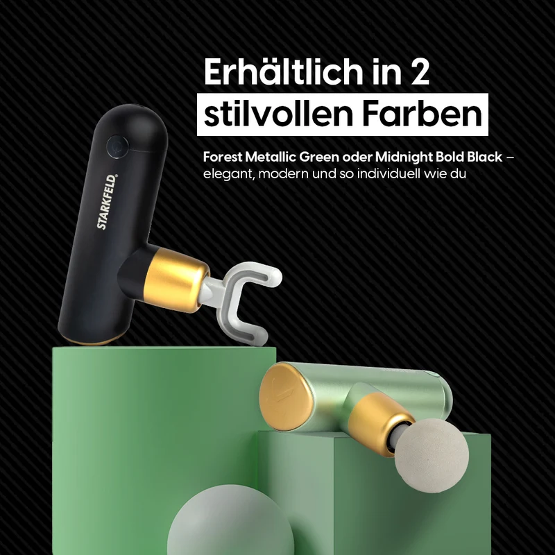 STARKGUN® DELUXE – Leistungsstarke Massagepistole für Tiefengewebe