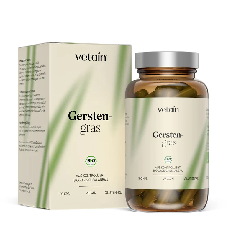 Bio-Gerstengras (180 Kapseln)