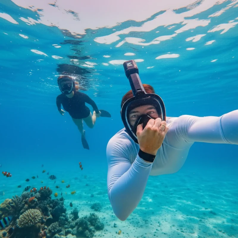 Seaview Pro Plus mit Nackenkissen - Schwarz