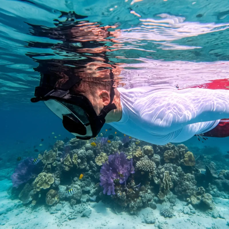 Seaview Pro Plus mit Nackenkissen - Schwarz