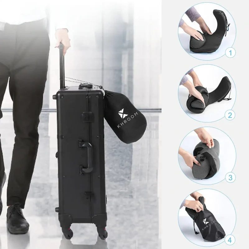 Seaview Pro Plus mit Nackenkissen - Schwarz