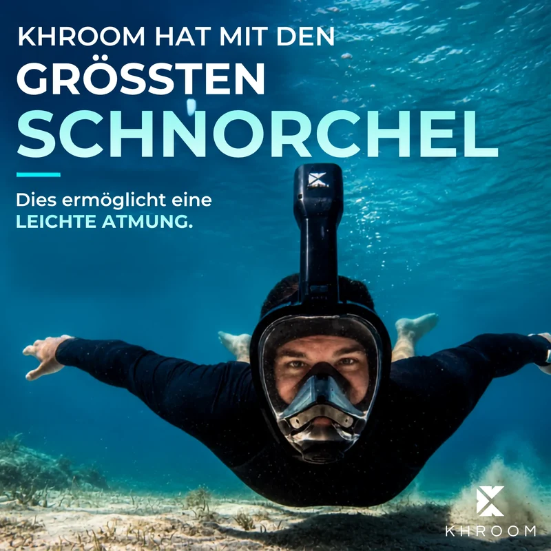 Schnorchelmaske Seaview Pro - Unsere beste Maske