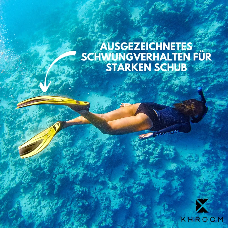 Schnorchel-Set: Seaview Pro & Langflossen