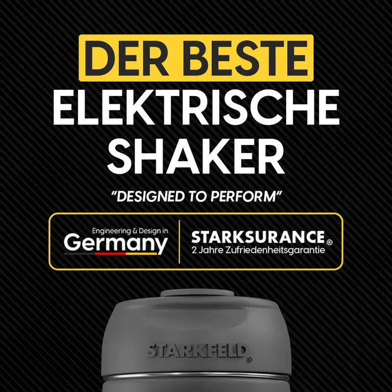 STARKSHAKE ® V4 - Der Beste Elektrische Shaker