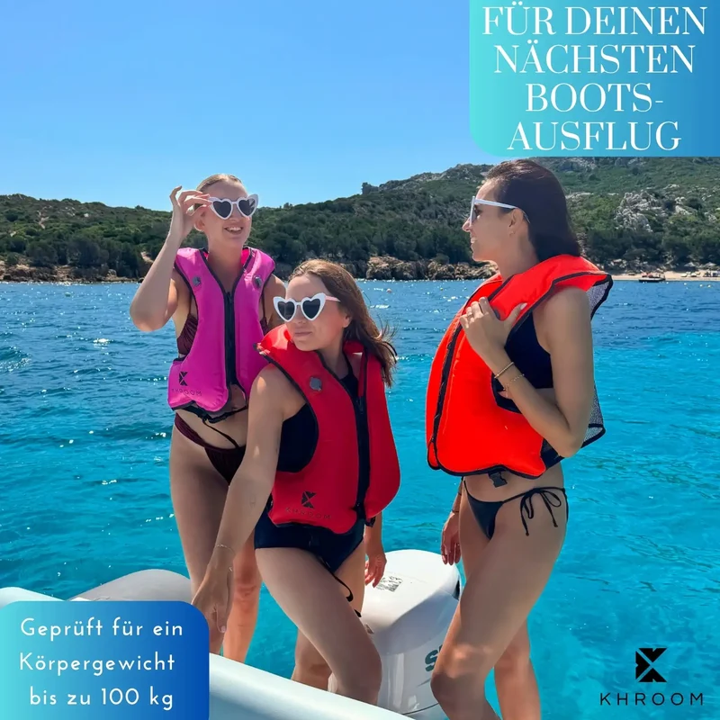 Aufblasbare Schwimmweste für Erwachsene