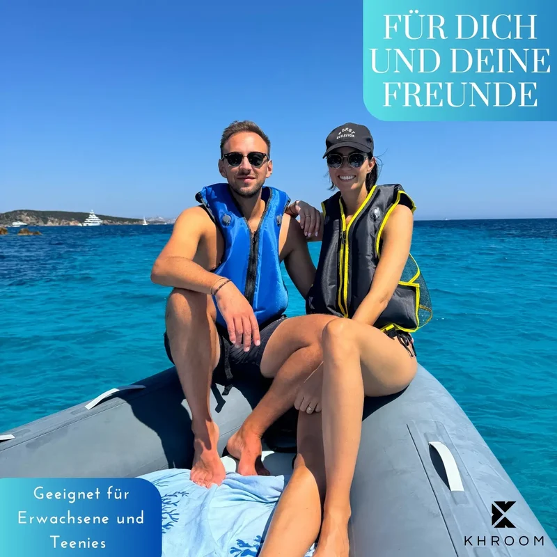 Aufblasbare Schwimmweste für Erwachsene