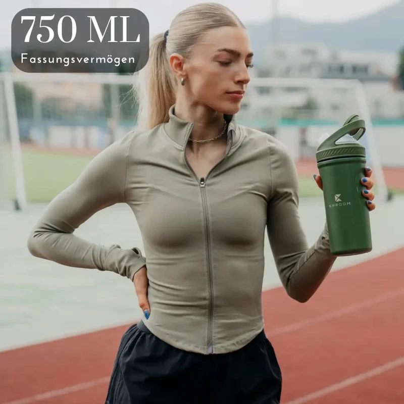 Edelstahl Protein / Eiweiß Shaker 700ml