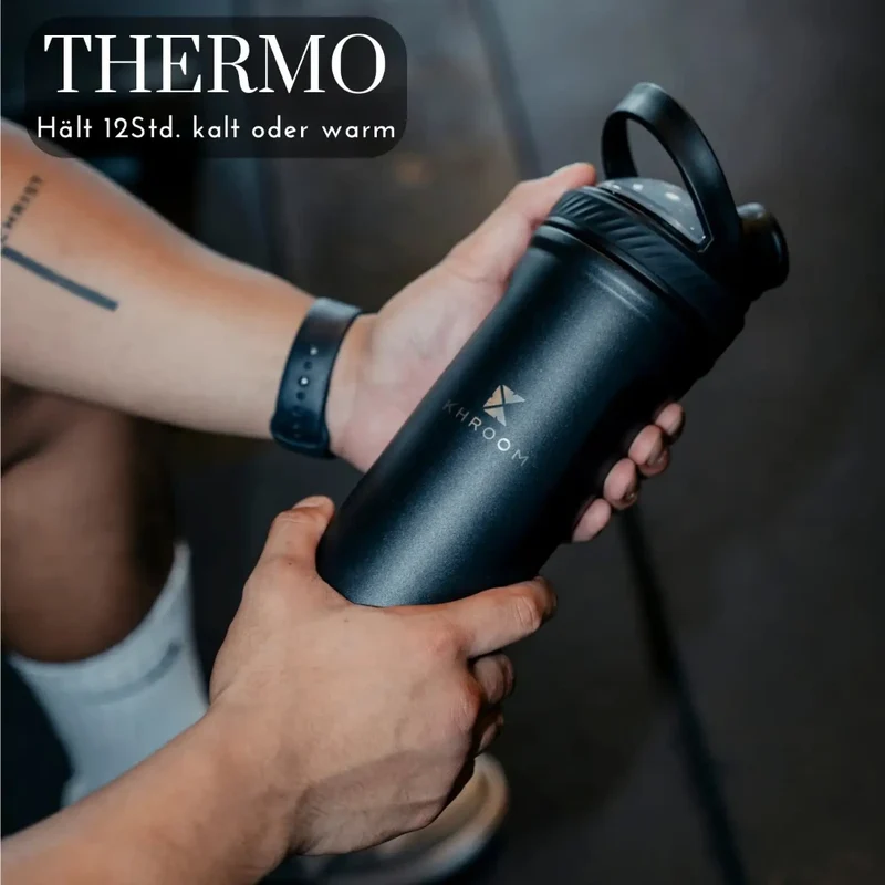 Edelstahl Protein / Eiweiß Shaker 700ml