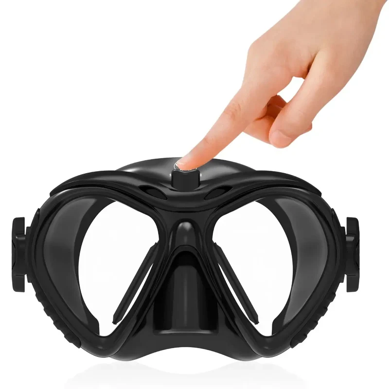 Taucherbrille mit Wischer-Funktion