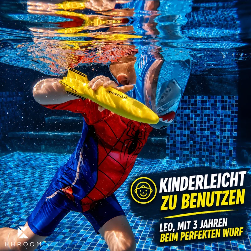 Pool Spielzeug Unterwasser Torpedo Tauchspielzeug