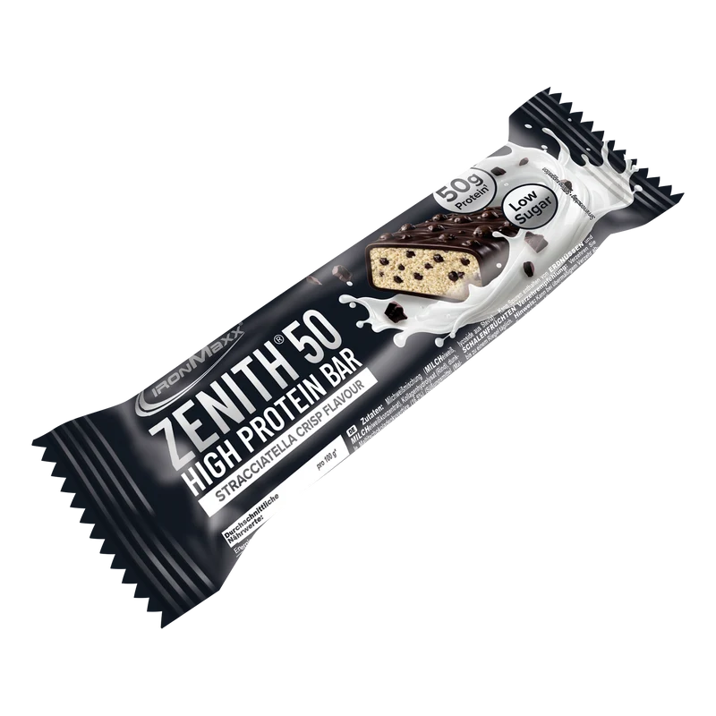 ZENITH® 50 Protein Riegel (12x100g) - Stracciatella Crisp