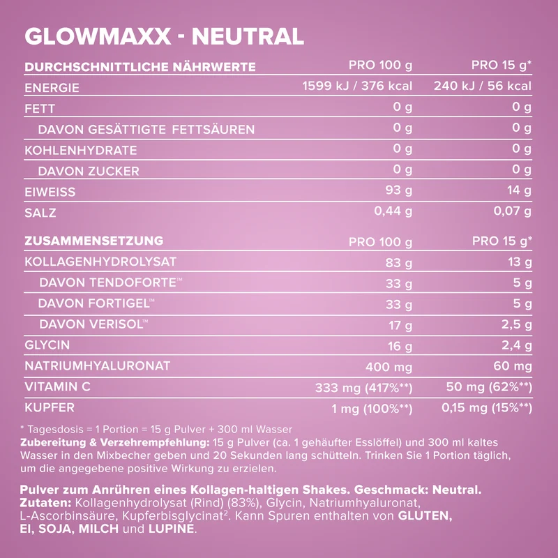 GlowMaxx (300g) - Neutral