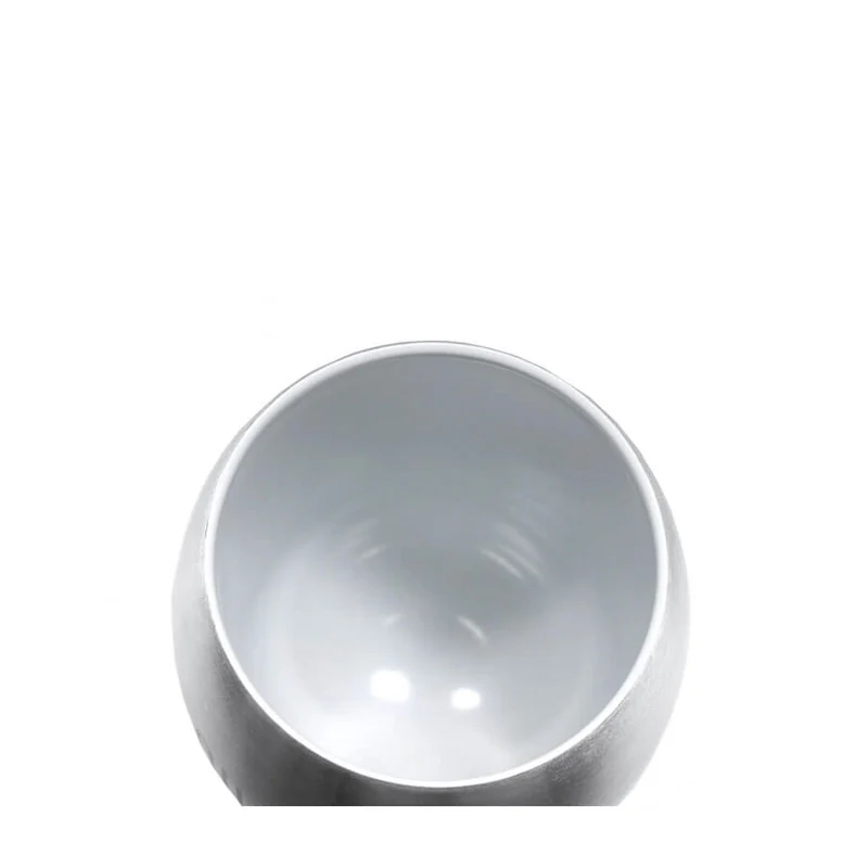 Cup - 0,35l doppelwandiger Edelstahl Trinkbecher mit Edelstahl-Bambus-Becherdeckel