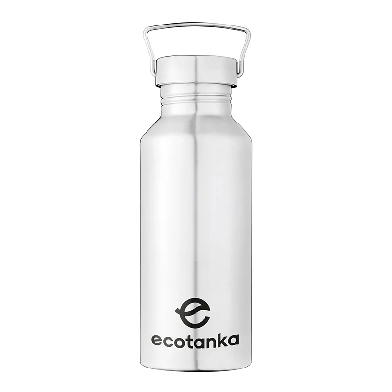 2,0l megaTANKA Edelstahl Trinkflasche mit Edelstahl-Verschluss