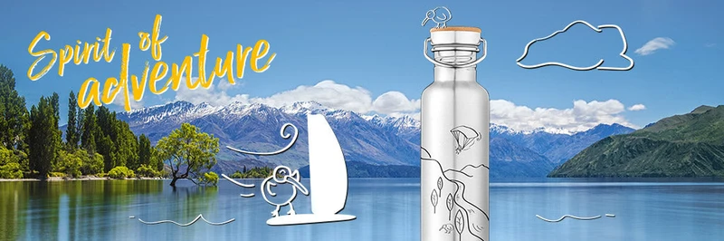 0,8l sportsTANKA Spirit of Adventure mit Sportverschluss