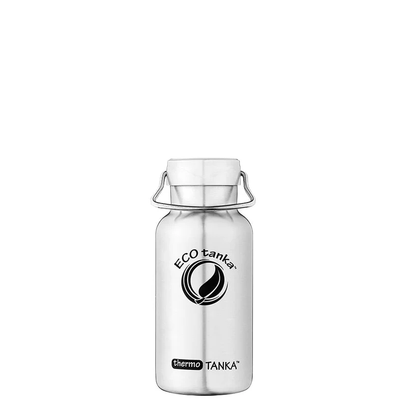 0,35l thermoTANKA™ isolierende Edelstahl Thermoflasche mit Edelstahl-Wave-Verschluss