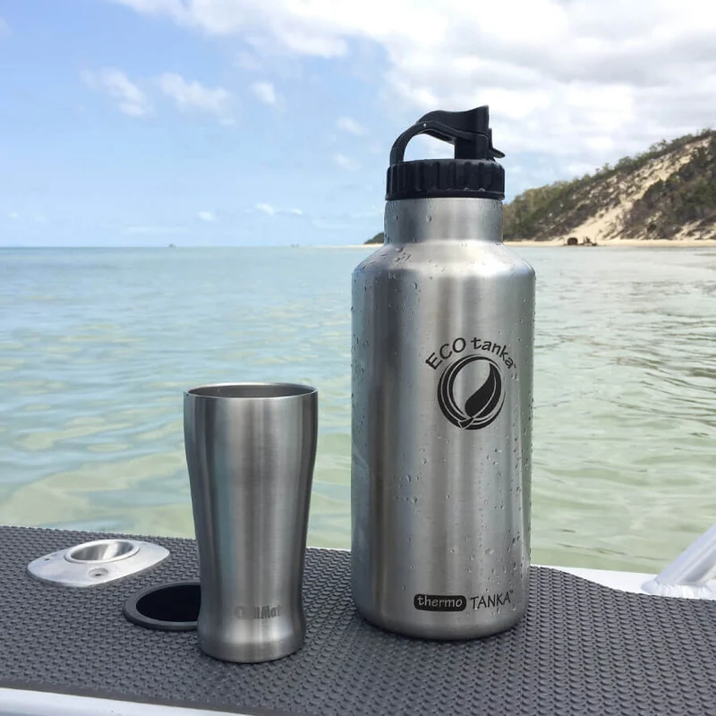 2,0l thermoTANKA™ isolierende Edelstahl Thermoflasche mit Poly-Loop-Verschluss