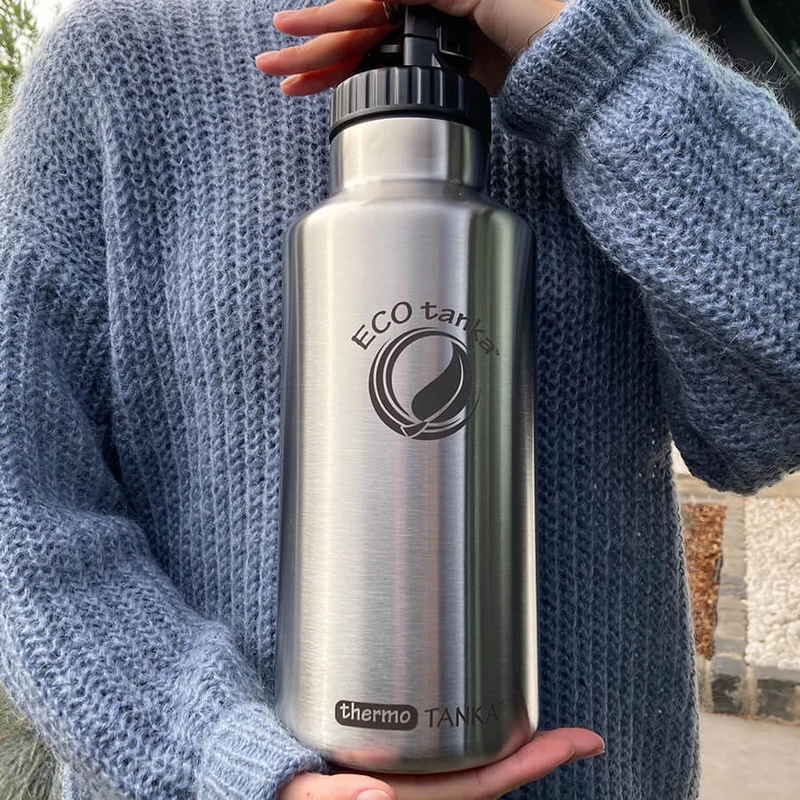 2,0l thermoTANKA™ isolierende Edelstahl Thermoflasche mit Poly-Loop-Verschluss