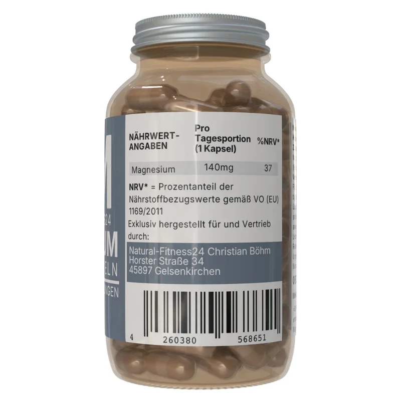 Magnesium Komplex Kapseln – 80 Kapseln