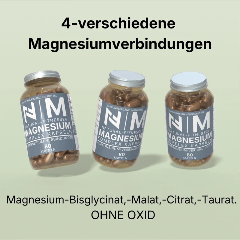 Magnesium Komplex Kapseln – 80 Kapseln
