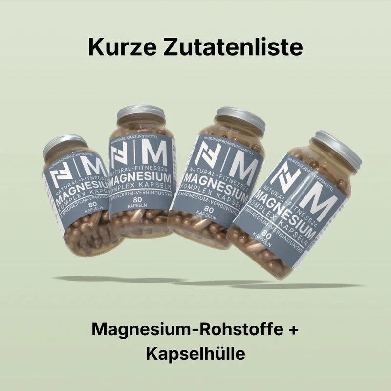 Magnesium Komplex Kapseln – 80 Kapseln