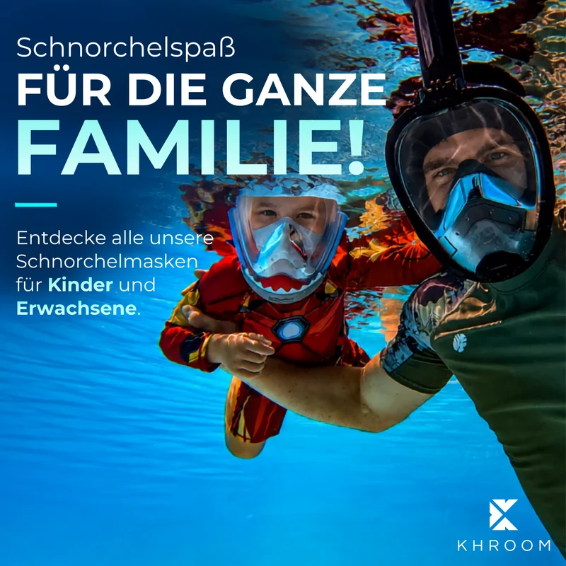 Schnorchelmaske Seaview Pro - Unsere beste Maske