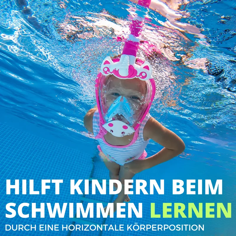 Kinder Schnorchelmaske (3-10 Jahre) - Seaview Kids