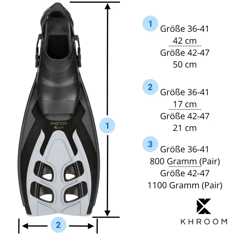 Verstellbare Schnorchelflossen – Flexibel, komfortabel, Made in Italy