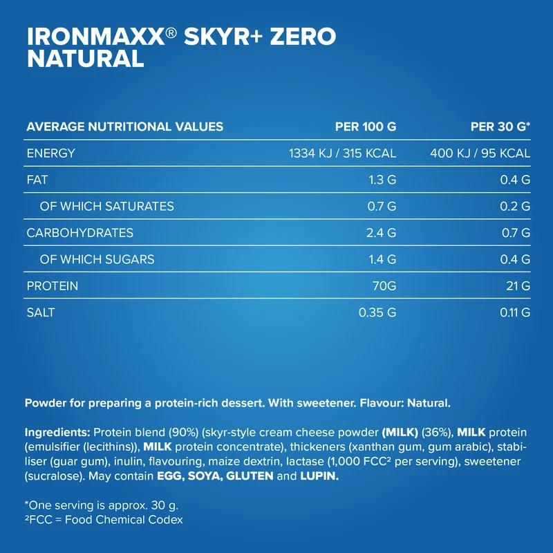 Skyr+ Zero (500g) - Neutral