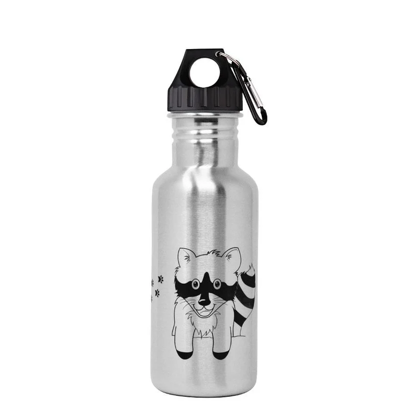 0,6l miniTANKA Racoon Edition mit Poly-Loop-Verschluss