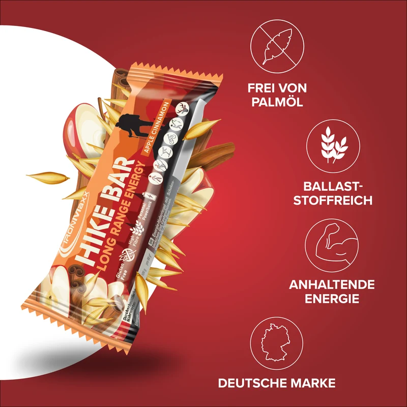 Hike Bar (60g) - Apple Cinnamon