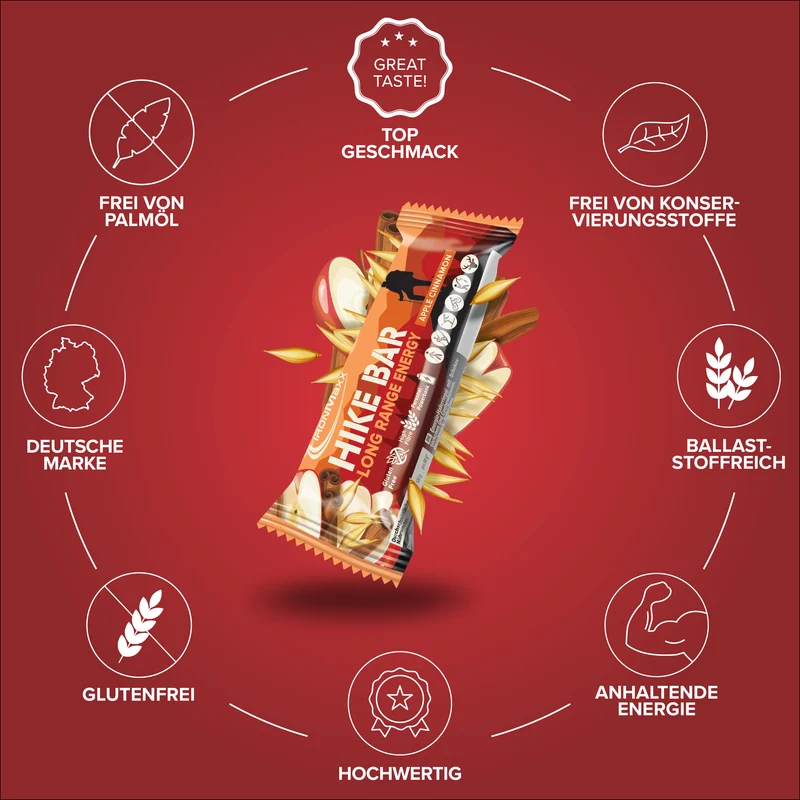 Hike Bar (60g) - Apple Cinnamon