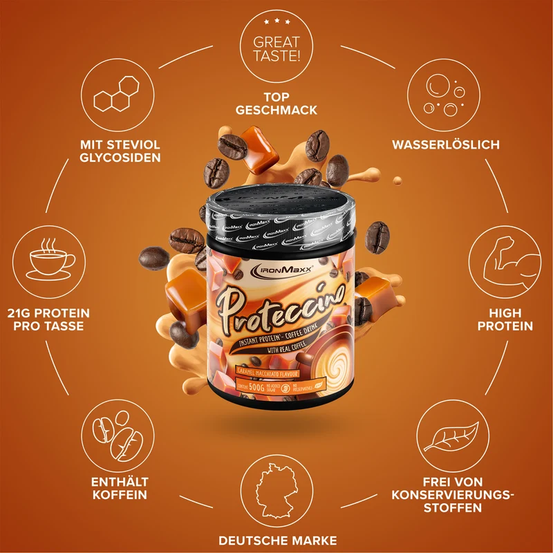 Proteccino (500g) - Caramel Macchiato