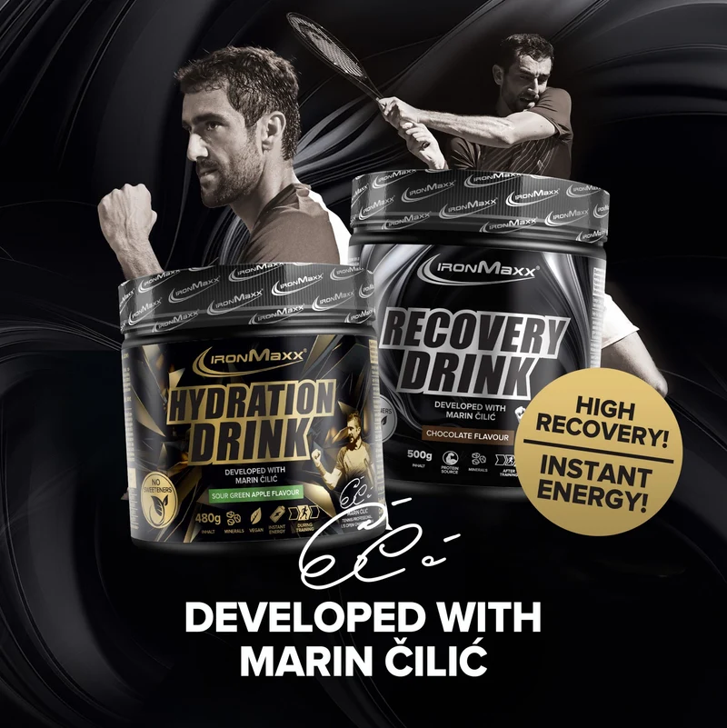 Recovery Drink Pulver by Marin Cilic (500g) - Chocolate