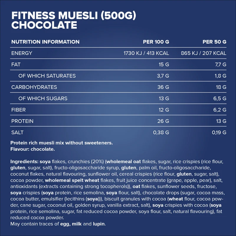 Fitness Müsli (500g) - Chocolate
