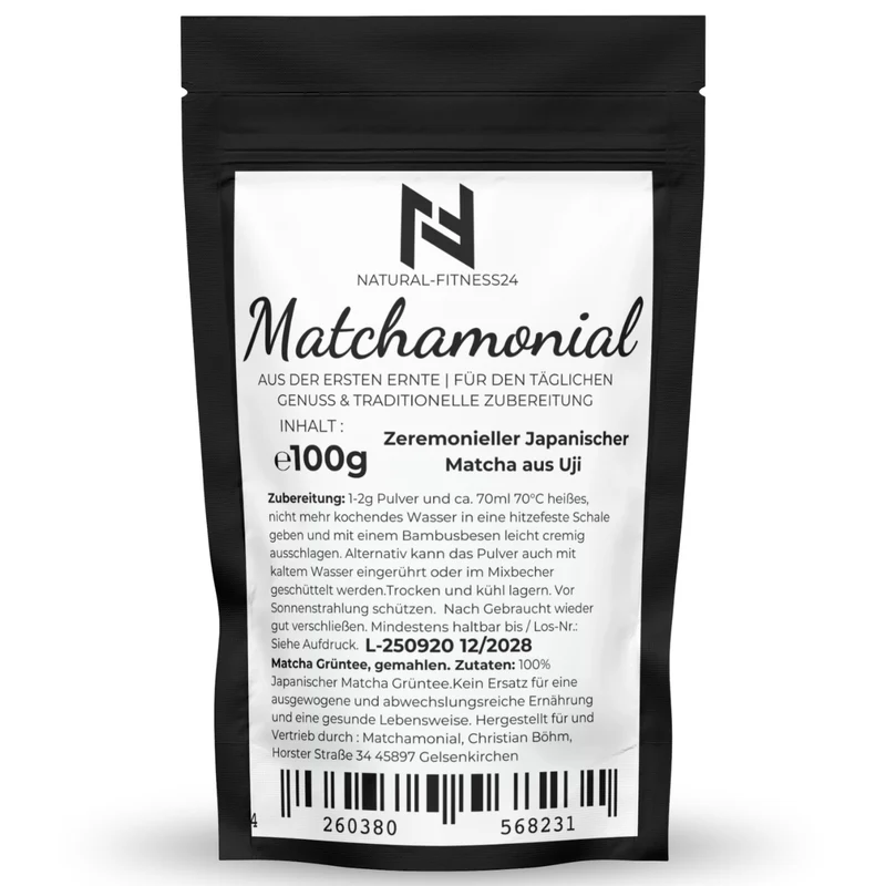 Matchamonial Matcha Pulver "Basic-Ceremonial" 100g