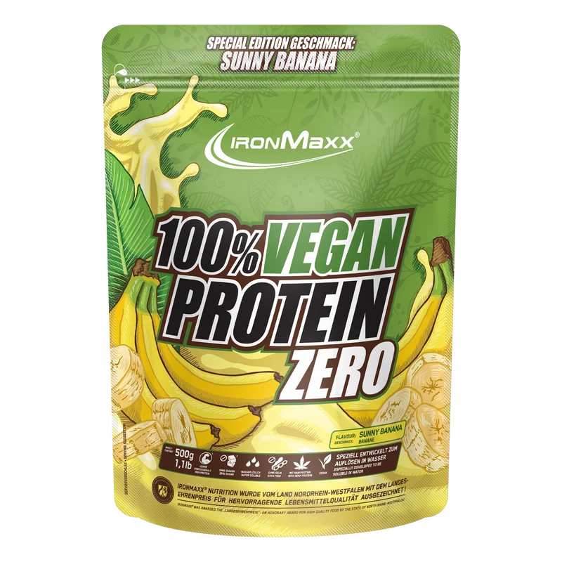 100% Vegan Protein Zero (500g) - Sunny Banana