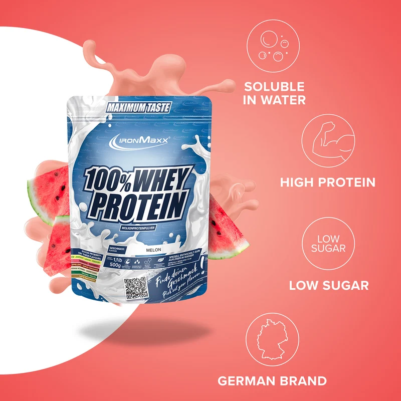 100% Whey Protein (500g) - Melone